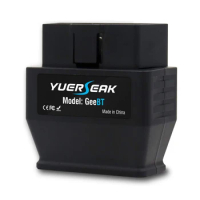 YUERSEAK Bluetooth OBD2 Scanner Code Reader Car OBD II EOBD Diagnose Tool Read Reset Check Engine Light for iOS &amp; Android