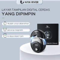 HAN RIVER Alat cukur HRTXD01BK Pencukur elektrik pencukur portabel-hitam