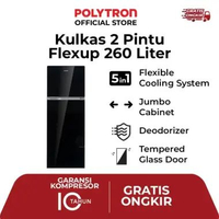 POLYTRON Kulkas 2 Pintu Flexup 5in1 PRW 29HB