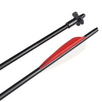 Archery fiberglass Arrows Crossbow Decocking Bolt 24.5 inch High Visibility Outdoor Shooting