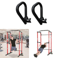 Steel D-ring Pull Up Handles Gym Home Dip Bars Attachments Biceps Triceps Pulling Workout Bar Fitness Equipment Accessories