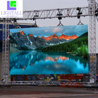 P3.91 SMD1921 Outdoor 4x2m Die casting Aluminium Cabinet RGB led Panel Rental LED Display For Event