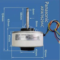 For Panasonic Air Conditioning DC Motor ARW7629AC ARW51G8P30AC 30W 280-340V Air Conditioner Control Board Motor