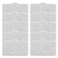 10Pcs Mop Cloth Pads For Xiaomi Deerma DEM ZQ100 ZQ600 ZQ610 Handheld Steam Vacuum Cleaner Mop Cloth Rag Replacement