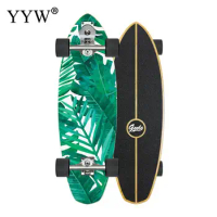 S7 Land Surfboard Walking Skateboard Longboard Board Surf Land Skateboard Beginner Exercise Brush Street Big Fish Board