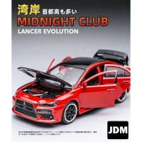 1:32 Mitsubishi Lancer Evo IX 9 / Evo X 10 Alloy Car Model Simulation Metal Diecast Toy Car Model So