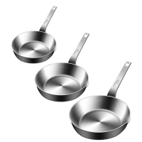 cho chảo trứng mini, chảo omelette bằng thép không gỉ 316, nồi sốt cho chảo nhỏ để làm bánh mì nướng