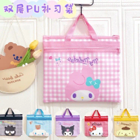 Sanrio Tuition Bag Kuromi Bag Cinnamoroll Melody Bag Student Carry Bag Big Capacity Organiser Bag Ca