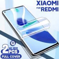 2PCS Hydrogel Film On the Screen Protector For Xiaomi Mi 12 12x 11T 12s Ultra Lite Screen Protector For Redmi Note 11 10 9 8 Pro