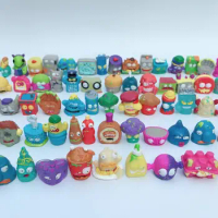 New 50pcs Trash Zomlings Soft Dolls Pack Figurine for Kids Birthday Gift Grossery Gang Garbage Collection Model Toys