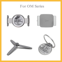 Original DJI OM Accessories for OM3/OM4/OM4 SE/OM 5 Magnetic Phone Clamp 2 Fill Light Phone Clamp Grip Tripod Ring Holder