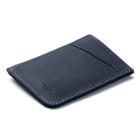 【Bellroy】超薄皮夾 卡夾 優質皮革(深海藍)