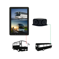 2ch 10.1 inch bus side view mirror Bus mirror HD Ips Screen electronic bus rear view mirror for Truc