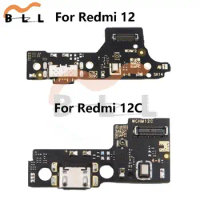 For Xiaomi Redmi 12 12C Charger Board Charge Plug USB Charging Dock Port Socket Jack Connector Flex Cable Repair Parts