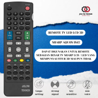 REMOTE TV PENGGANTI SHARP TABUNG MULTI LED LCD 3D AQUOS 1847 TANPA SETTING