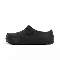 Skechers Evaa SR [108048BLK] 女 工作鞋 止滑 保護 防油 緩震 舒適 套穿式 全黑