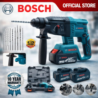 HammerDrill Cordless Impact Hammer Drill Model DHR242 18V 2.0J 3 Mod Motor Tanpa Basah Bateri 6.0Ah 