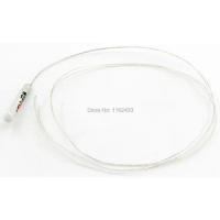 FTARP05 PT100 4*30mm ceram polish rod probe head 0.5m silver plated copper cable RTD temperature sensor