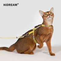 QZee HiDREAM啵啵貓胸背帶套裝可調節工字防掙脫背心式貓咪牽引繩