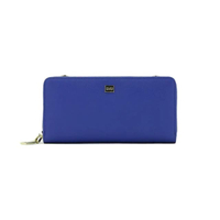 กระเป๋าสตางค์ LEATHER WALLET LUCKY COLOR BLESSED BLUE น้ำเงิน