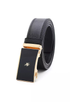 Swiss Polo 40MM Leather Automatic Belt (皮革皮帶) - 黑色
