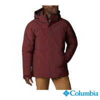 Columbia 哥倫比亞 男款 - Omni-Tech防水極暖外套-暗紅 UWE74120WE / FW22
