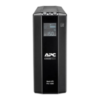 เครื่องสำรองไฟสำหรับเกมส์มิ่ง Back UPS Pro BR1600MI (1600VA/960Watt) จอ LCD แจ้งเตือนสถานะ สีดำ