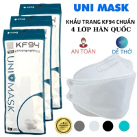[Số lượng giới hạn] [ Combo 50 chiếc] Khẩu Trang 4D KF94 UNIMASK cao cấp dày 4 lớp
