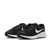 NIKE 慢跑鞋 男鞋 運動鞋 緩震 REVOLUTION 7 WIDE 黑白 FB8501-002 (3R3575)