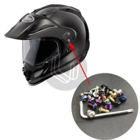 Helmet Visor brim Fixing bolts For ARAI TOUR-CROSS3 TX3 XD4 Model Motorcycle Helmet Visor Rally Off-road helmet