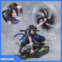 Bandai Original Naruto Uchihiro Sasuke Spiral Hand Sword Anime Action Figure Model Figurine Collectible Toys