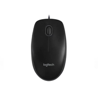 Logitech เมาส์ สีดำ Logitech B100