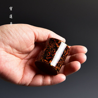 天然大漆蓋置 手工生漆蓋置 蓋座 櫸木壺蓋托蓋架蓋子座 茶道配件