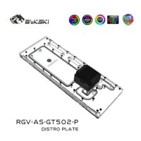 Bykski RGB Water Cooling Distro Plate Reservoir for ASUS TUF Gaming GT502 RGV-AS-GT502-P