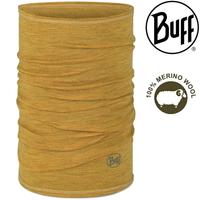 Buff 舒適素面 125 gsm 美麗諾羊毛頭巾 117819-102 玉米黃