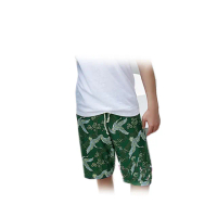 【泳衣果】泳褲M-3L漾綠情侶五分休閒雙層泳褲(男生)