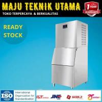 Mesin Es Batu Commercial Cube Ice Maker 400kg/24Jam Mesin Pembuat Es Batu Komersial