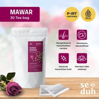 [SEDUH] Teh Bunga Mawar Untuk Membantu Menghidrasi & Menyahatkan Rambut | 100% Bunga Mawar 30 Tea Ba