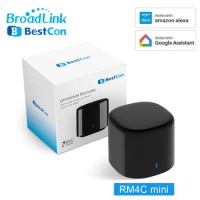Broadlink Universal Remote Control Bluetooth Controller Smart IR Switch Bestcon RM4C Mini Compatible Alexa Google Home Assistant