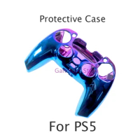 1pc Plating Water Transfer Camouflage Shell Protective Case Cover For PlayStation 5 PS5 Controller Accessories