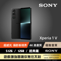 【SONY 索尼】Xperia 1 V 6.5吋(12G/512G/高通驍龍8 Gen2/4800萬鏡頭畫素)