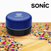 吸塵器 日本 SONIC 免插電迷你桌面吸塵器 ( SK-4872 )  藍黑色【領券滿額再折千5/31止】