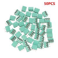Kf350-2p, 3p, 3.5mm, 300v, 10A, Nisbah 2 3 Pin, Penyambung Blok Terminal Skru PCB Pemalam, 50pcs, SE