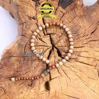 Tasbih 33 Butir Kayu Dewandaru Mix Kokka Kaukah Original 100% ASLI Bertifikat