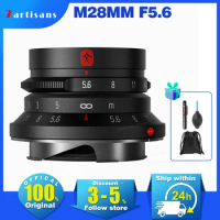 7artisans 7 artisans M28mm F5.6 Full Frame Lens MF Wide-angle for Leica M-mount Cameras M-M2 M3 M11 M10R M10P M10 M9P M-P M7 M-A