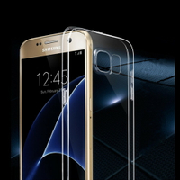 三星 Samsung Galaxy S7 輕薄透明 TPU 高質感軟式手機殼/保護套 微凸鏡頭保護 防塵塞設計