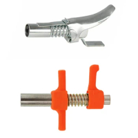 Grease Gun Coupler Quick Lock and Release Grease Gun Tips, Compatible with All Grease Guns 1/8" NPT Grease Gun Fittings