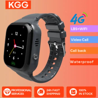 KGG 4G Kids Smart Watch Video Call WiFi LBS Location Tracker Camera SOS Waterproof Children Smart Wa