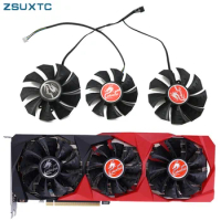 75MM 85MM RTX3060 GPU FAN For Colorful rtx3060 GeForce RTX 3090 3080 Ti RTX3070 RTX 3060 Ti Graphics card fan