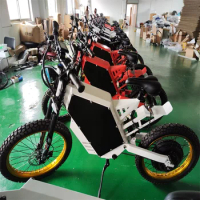 MIDU SS30 Adults Electric Bike 3000W 72V 26AH 80KM/H Electric Motorcycles Off-road 19/21'' Tyre Mountain Ebike